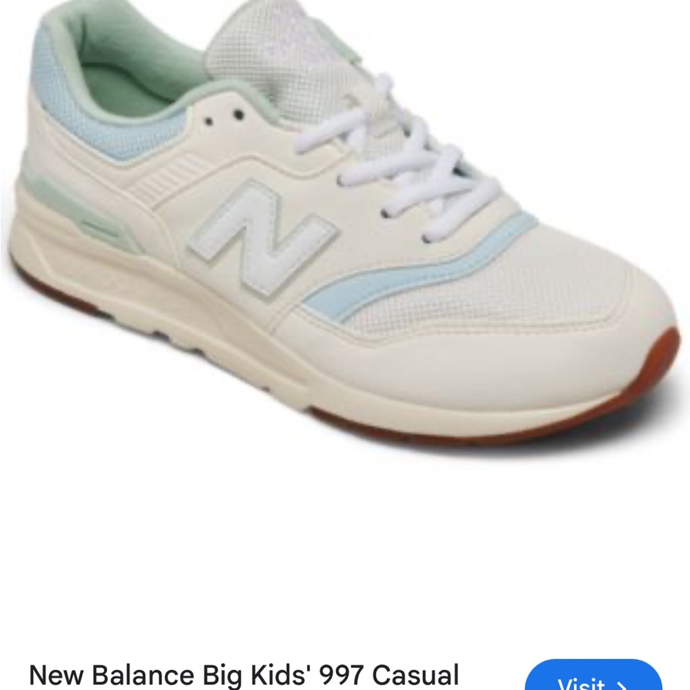 New Balance 997 size 2 worn one time!